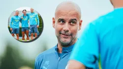 Pep Guardiola inició trabajos en Manchester City.