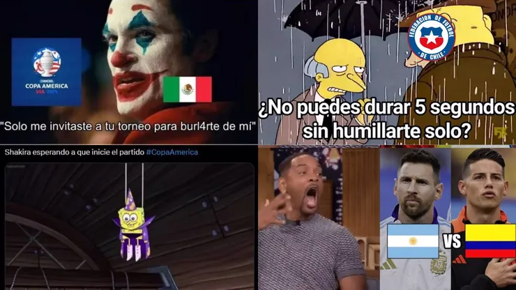 Los mejores memes de la Copa América 2024.