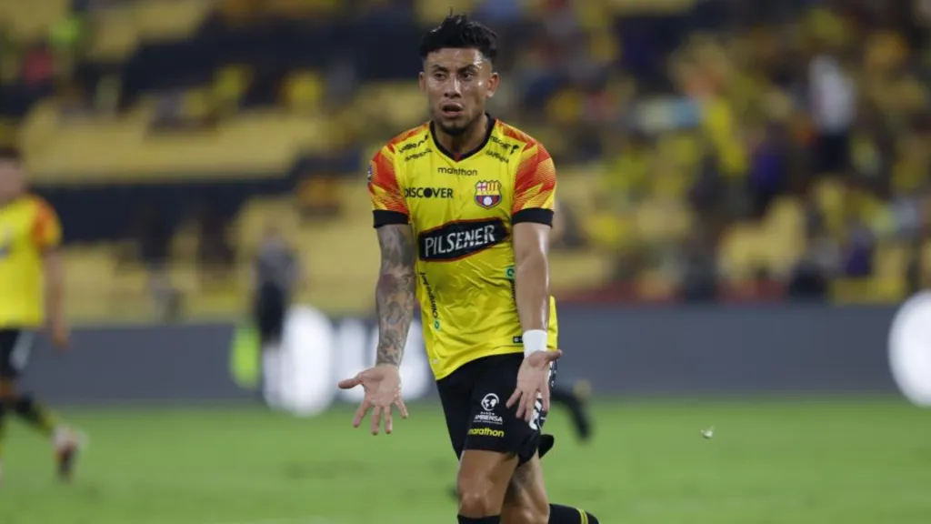 Rojas firmó con Barcelona SC en este 2024 tras ser referente de Emelec.