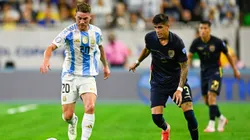 Ecuador enfrentó a Argentina en la Copa América 2024