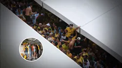 No se puede creer: el insólito video de fanáticos de Colombia colándose en la final de la Copa América