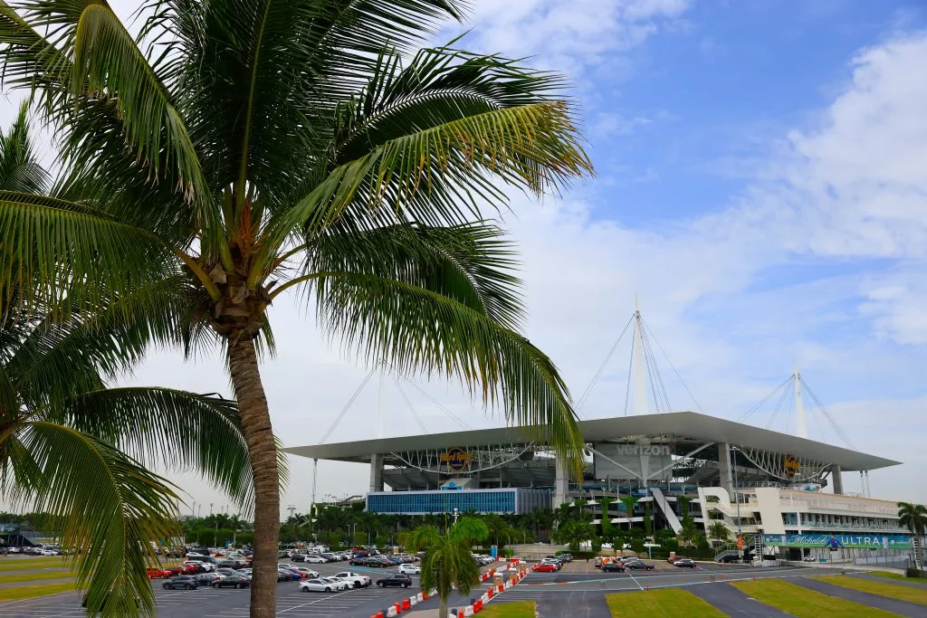 El Hard Rock Stadium de Miami, escenario de la gran final (Getty)