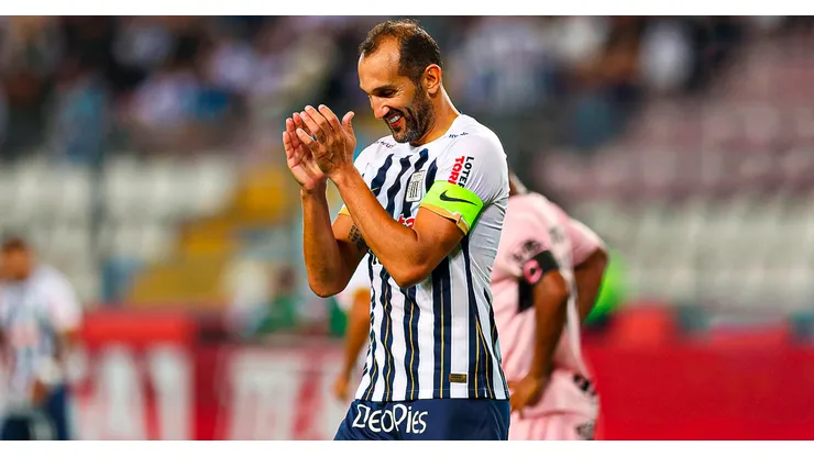 Hernán Barcos, jugador de Alianza Lima.