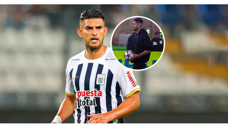Carlos Zambrano, jugador de Alianza Lima de Perú.