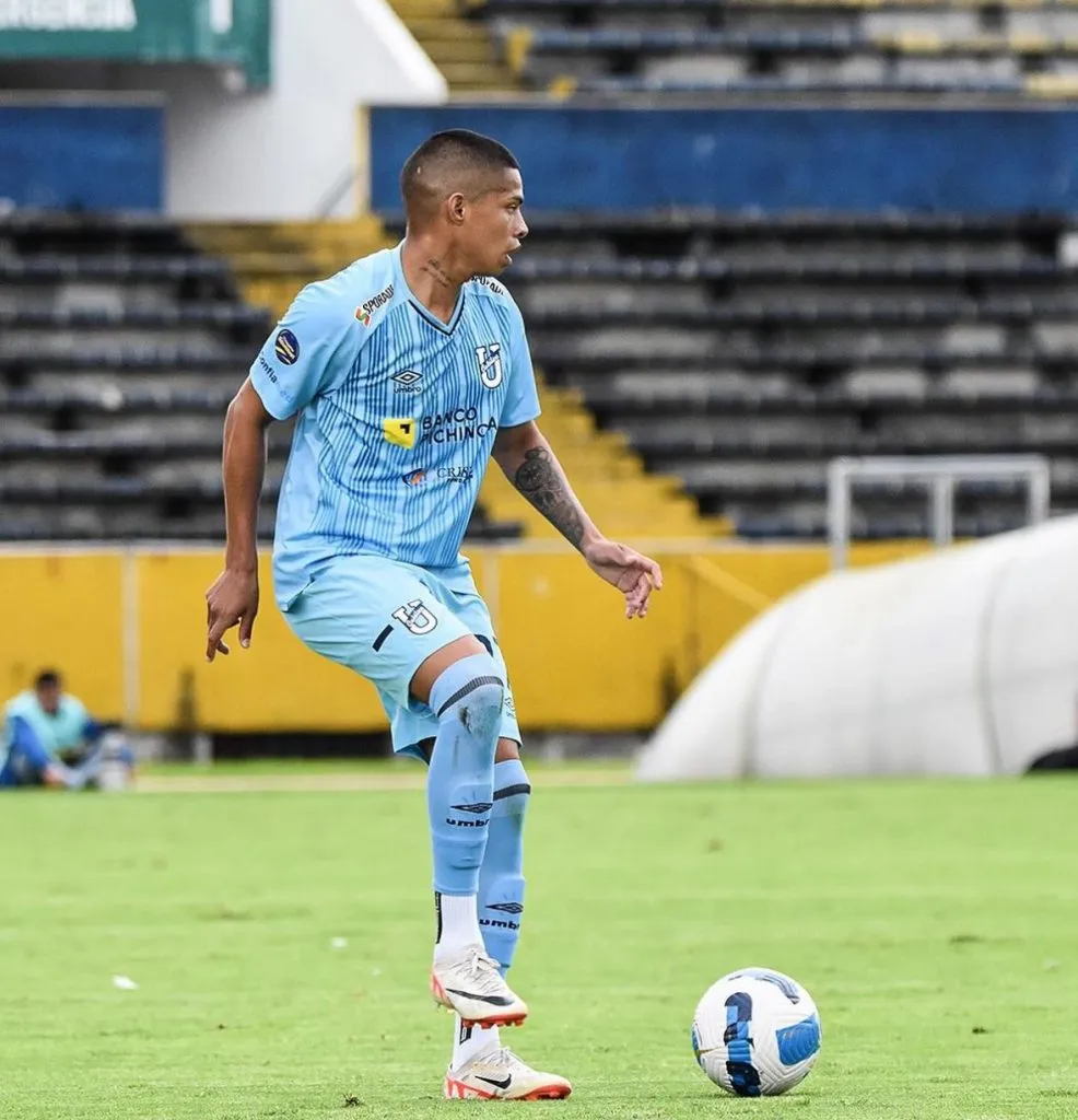 Kevin Quevedo jugando en Ecuador. (Foto: Twitter).