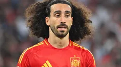 Marc Cucurella recibió silbidos en el partido entre España y Francia