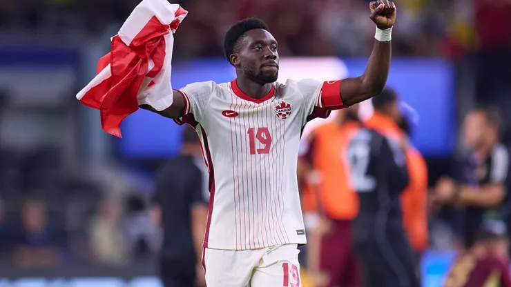 Alphonso Davies, rival de Argentina y posible fichaje de Real Madrid.