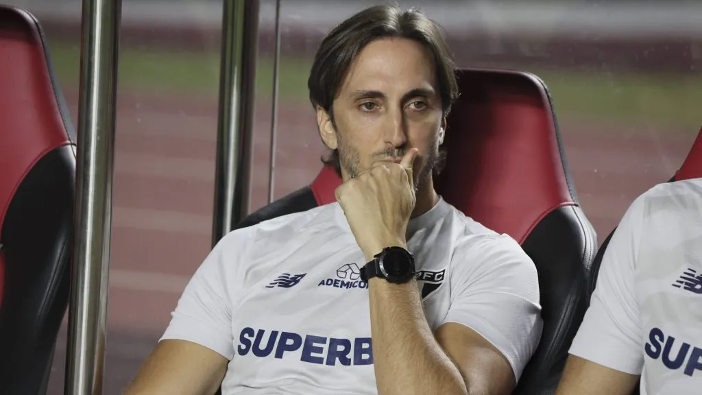 Luis Zubeldía, hoy es DT de Sao Paulo. Foto: IMAGO.