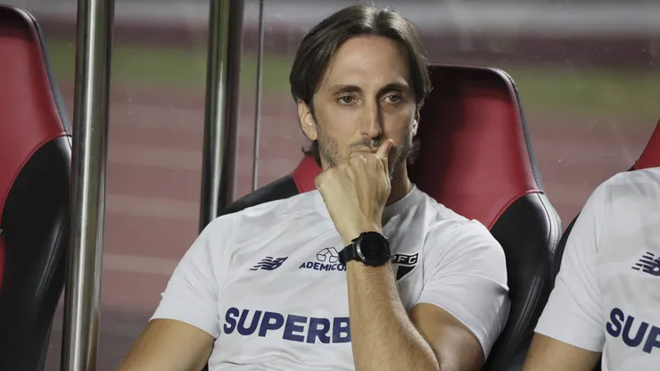Luis Zubeldía, DT de Sao Paulo. Foto: IMAGO.