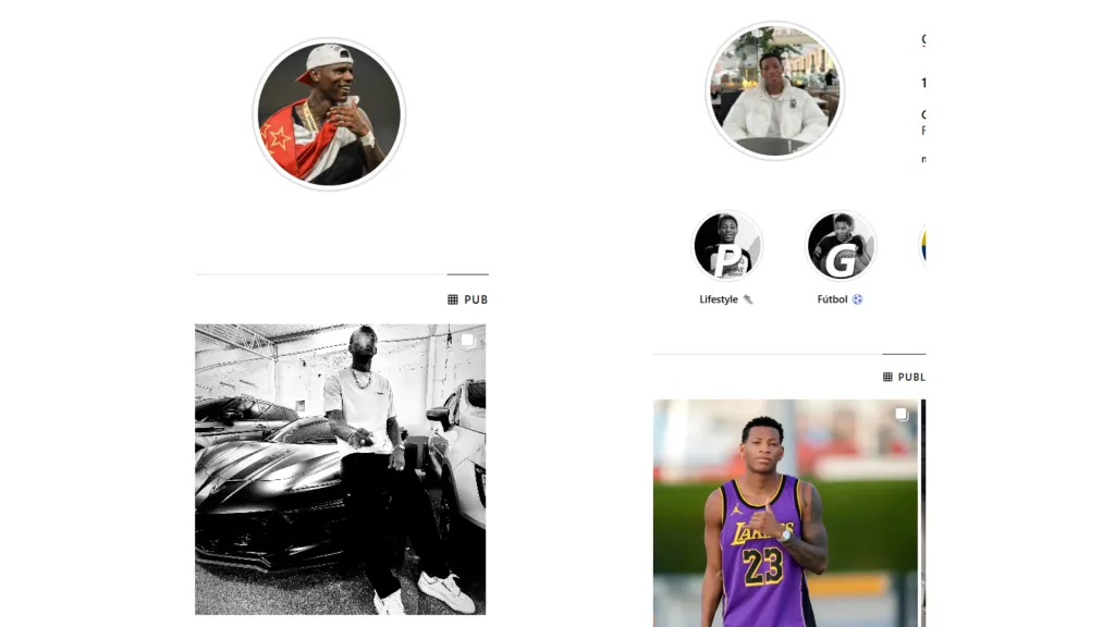 Las últimas publicación de Plata y Arboleda en sus redes sociales. (Capturas de pantalla de sus perfiles en Instagram)