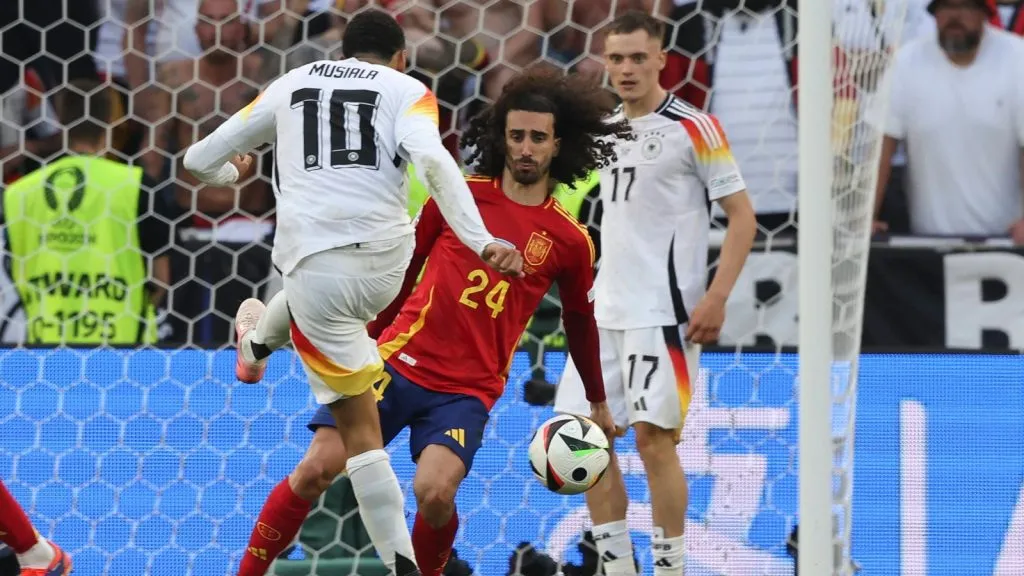 La mano de Cucurella que desató el enojo de Alemania: IMAGO