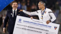 Esteban Paz le pega a Liga de Quito