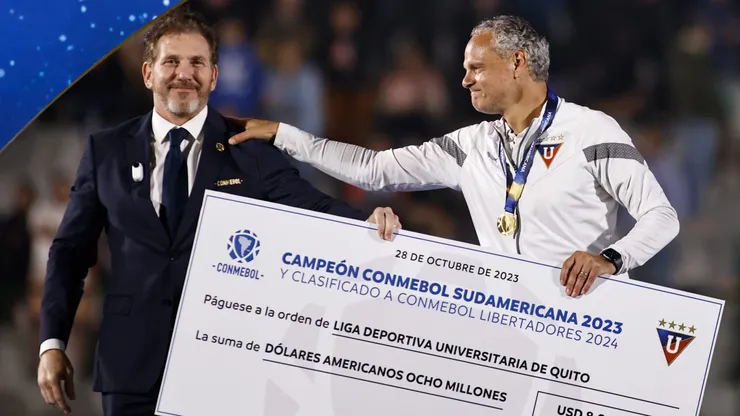 Esteban Paz le pega a Liga de Quito