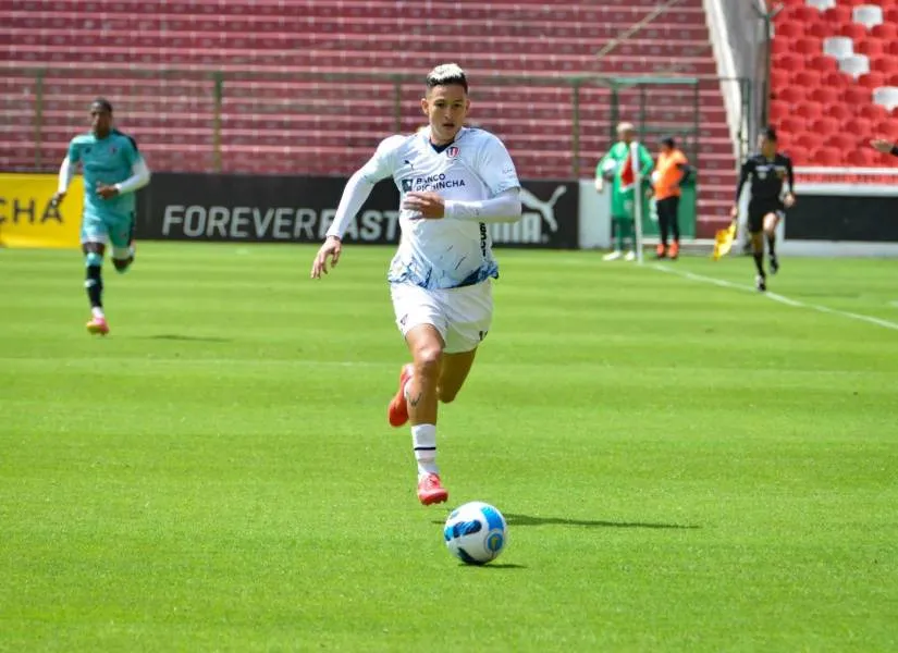 Parrales se quedó sin oportunidades en Liga de Quito. (Foto: Ecuavisa)