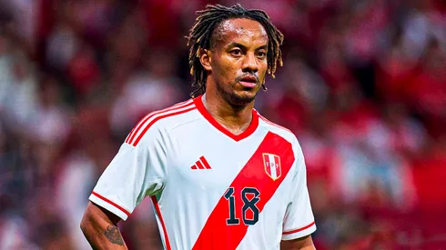 André Carrillo, jugando para Perú.