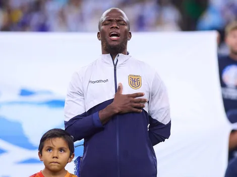 Enner Valencia se despidió de sus compañeros de la Selección de Ecuador