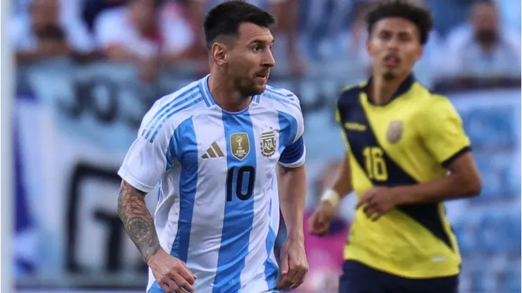 Hace menos de un mes, Argentina le ganó 1 a 0 un amistoso a Ecuador, previo a la Copa América.