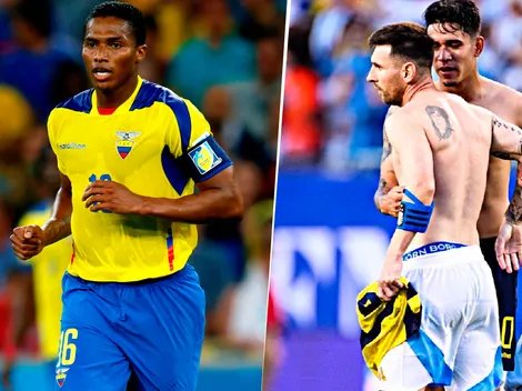 Las contundentes declaraciones de Antonio Valencia por la camiseta de Messi