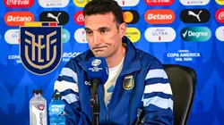 La frase de Scaloni sobre la Selección de Ecuador