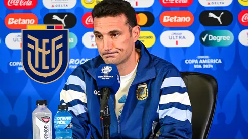 La frase de Scaloni sobre la Selección de Ecuador