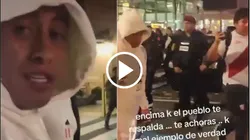 Christian Cueva agredió a un hincha apenas llegó al Perú