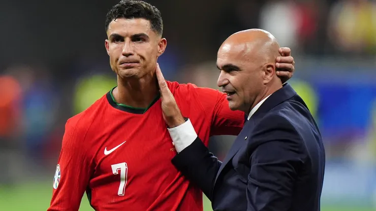 Roberto Martínez defendió de gran manera a Cristiano Ronaldo.