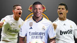 Kylian Mbappé, Cristiano Ronaldo o James, nombres baneados en la venta de camisetas del Real Madrid.