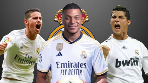 Kylian Mbappé, Cristiano Ronaldo o James, nombres baneados en la venta de camisetas del Real Madrid.