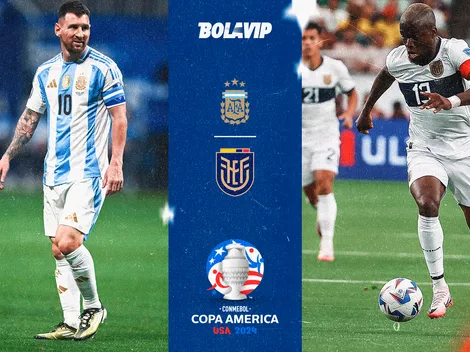 Cuándo juegan Argentina vs Ecuador por la Copa América 2024: ábritros, formaciones y donde ver en vivo por tv y streaming