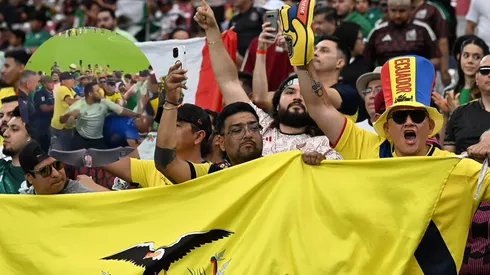 El lamentable cruce entre hinchas de México y Ecuador