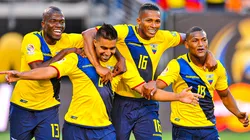 Ecuador jugando en Estados Unidos la Copa América 2016.