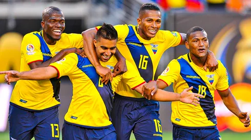 Ecuador jugando en Estados Unidos la Copa América 2016.