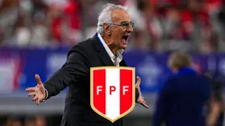 Jorge Fossati, entrenador de Perú.