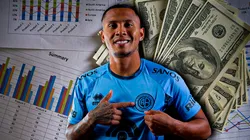 Bryan Reyna, jugador de Belgrano.