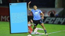 Bryan Reyna peleado con técnico en Belgrano