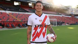 Rayo Vallecano quiere juntar a Myrto Uzuni con James Rodríguez.