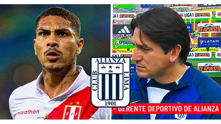Bruno Marioni habló sobre la llegada de Paolo Guerrero a Alianza Lima.