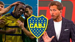 Luis Advíncula fue expulsado en el Boca Juniors vs. Cruzeiro por Copa Sudamericana 2024.