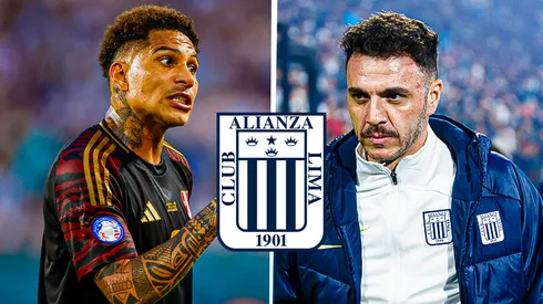 Paolo Guerrero y Mariano Soso en Alianza Lima.