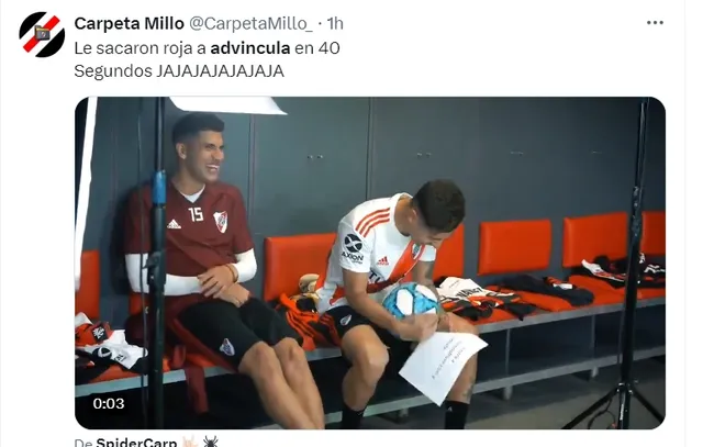 Luis Advíncula víctima de memes tras expulsión. (Foto: Captura de X)