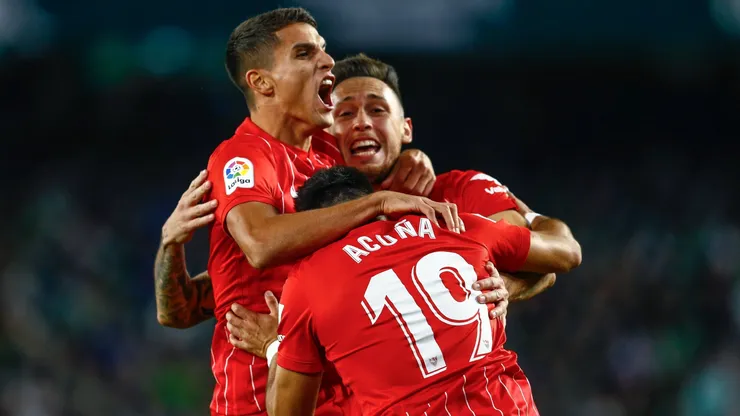 Sevilla, cada vez con menos argentinos en sus filas.