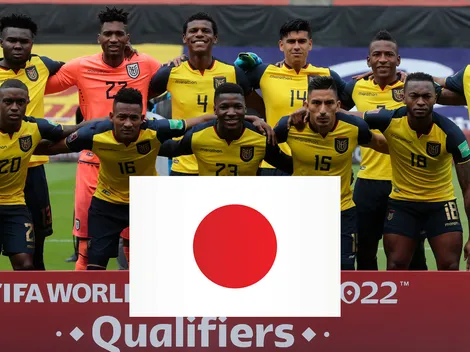 Fue titular en la Selección de Ecuador y ahora se va a jugar a Japón
