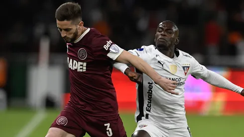 Elonce de Liga de Quito para jugar contra Lanús