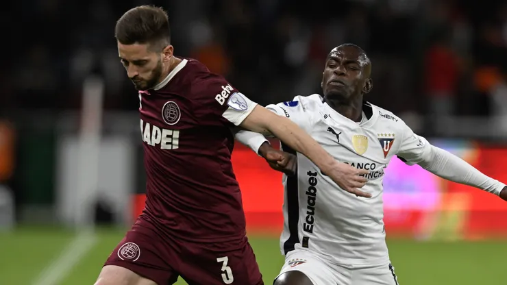 Elonce de Liga de Quito para jugar contra Lanús