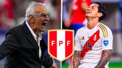 Jorge Fossati y Gianluca Lapadula.