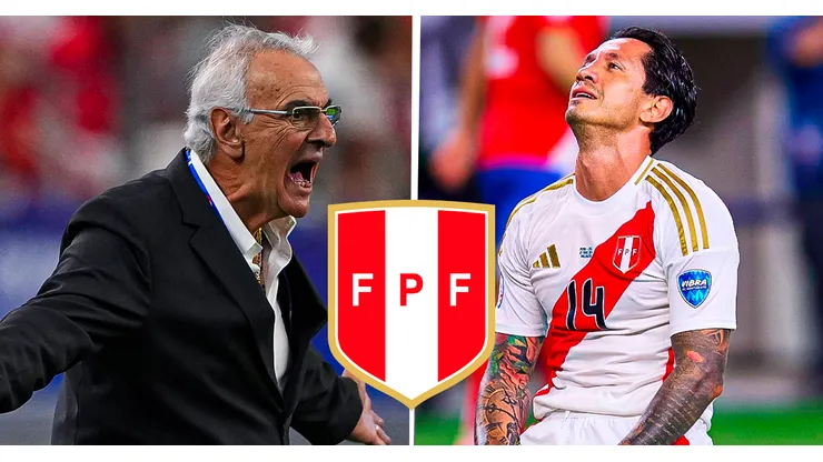 Jorge Fossati y Gianluca Lapadula.