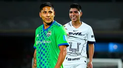 Raúl Ruidíaz y Piero Quispe.