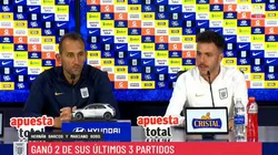 Hernán Barcos y Mariano Soso enojó a hinchas de Alianza Lima