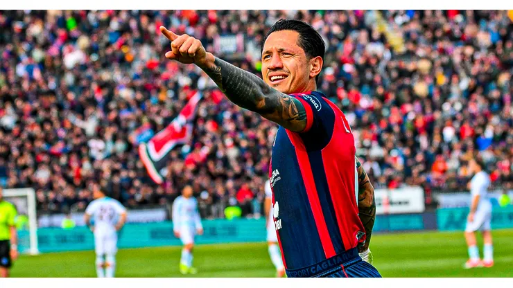 Gianluca Lapadula, jugador del Cagliari.