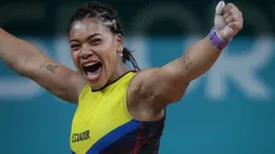 Angie Palacios - halterofilia ecuatoriana. Foto: IMAGO.